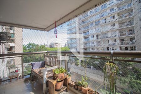 Varanda da Sala de apartamento para alugar com 3 quartos, 85m² em Recreio dos Bandeirantes, Rio de Janeiro