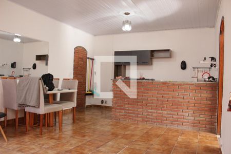 Sala e Cozinha de casa para alugar com 1 quarto, 60m² em Alto de Pinheiros, São Paulo