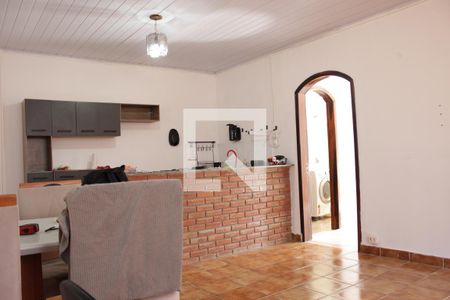 Sala e Cozinha de casa para alugar com 1 quarto, 60m² em Alto de Pinheiros, São Paulo