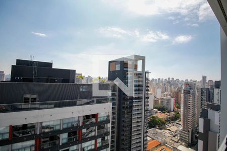 Vista da Suíte de kitnet/studio à venda com 1 quarto, 40m² em Pinheiros, São Paulo