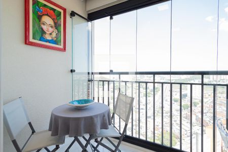 Sacada  de apartamento para alugar com 2 quartos, 54m² em Jardim Olavo Bilac, São Bernardo do Campo