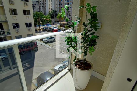 sala - varanda de apartamento à venda com 2 quartos, 52m² em Taquara, Rio de Janeiro