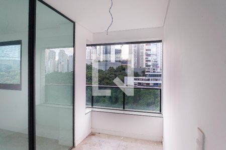 Varanda da Sala de apartamento à venda com 2 quartos, 82m² em Vale do Sereno, Nova Lima