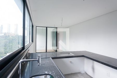 sala de apartamento à venda com 2 quartos, 82m² em Vale do Sereno, Nova Lima