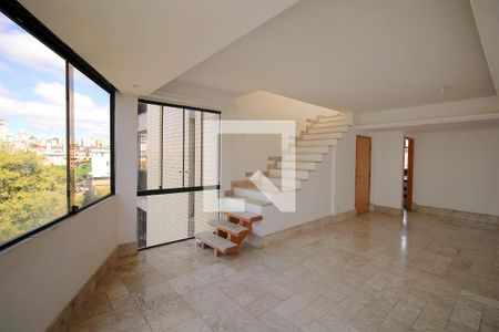 Sala de apartamento para alugar com 5 quartos, 330m² em União, Belo Horizonte