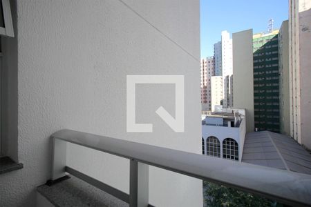 Varanda do Quarto 1 de apartamento à venda com 2 quartos, 46m² em Centro, Belo Horizonte