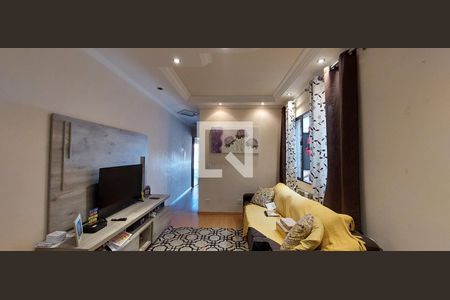 Sala de apartamento à venda com 2 quartos, 49m² em Vila Humaita, Santo André