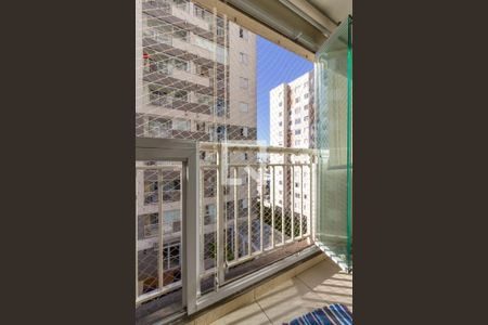 Varanda da Sala de apartamento à venda com 2 quartos, 49m² em Barra Funda, São Paulo