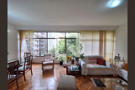 Sala de apartamento à venda com 5 quartos, 153m² em Laranjeiras, Rio de Janeiro