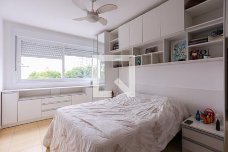 Suíte 1 de apartamento à venda com 3 quartos, 101m² em Menino Deus, Porto Alegre