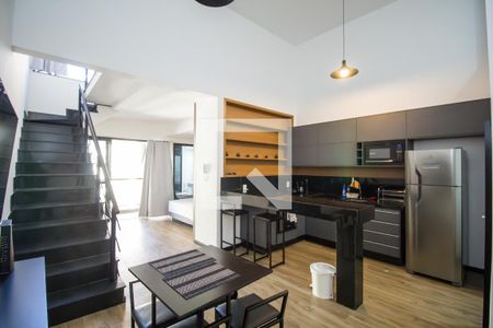 Sala/Cozinha de apartamento para alugar com 2 quartos, 82m² em Centro, Belo Horizonte