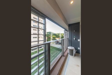 Sacada de kitnet/studio para alugar com 1 quarto, 25m² em Brooklin Novo, São Paulo