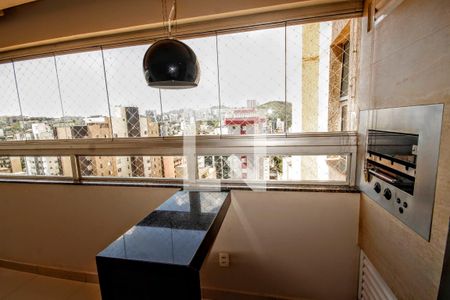 Varanda de apartamento à venda com 4 quartos, 120m² em Buritis, Belo Horizonte