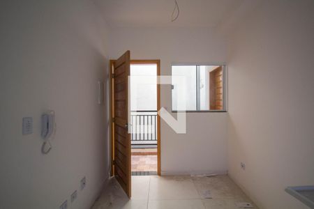Sala/Cozinha de apartamento à venda com 2 quartos, 34m² em Vila Guilhermina, São Paulo