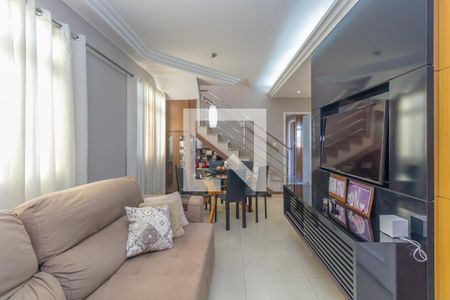 Sala de apartamento à venda com 4 quartos, 180m² em Calafate, Belo Horizonte