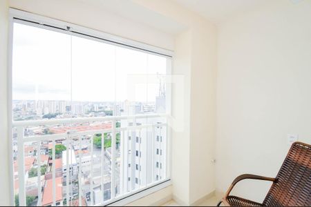 Varanda da Sala de apartamento à venda com 2 quartos, 57m² em Gopouva, Guarulhos