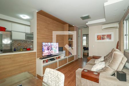 Sala de apartamento à venda com 2 quartos, 53m² em Morro Santana, Porto Alegre