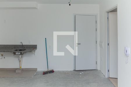 Sala/Cozinha de kitnet/studio à venda com 1 quarto, 35m² em Moema, São Paulo