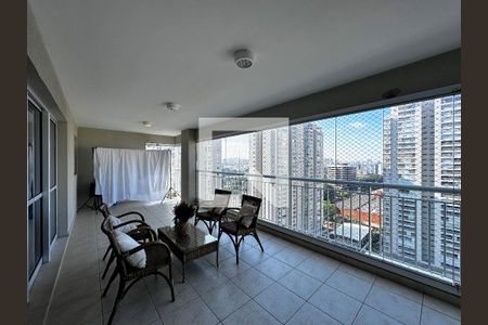 Varanda de apartamento à venda com 4 quartos, 130m² em Jardim Dom Bosco, São Paulo