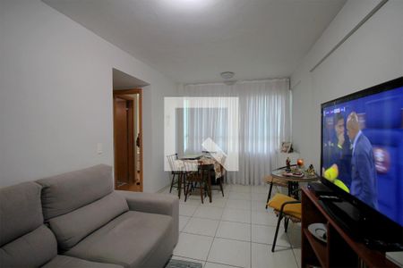 Sala de apartamento à venda com 2 quartos, 59m² em Horto, Belo Horizonte