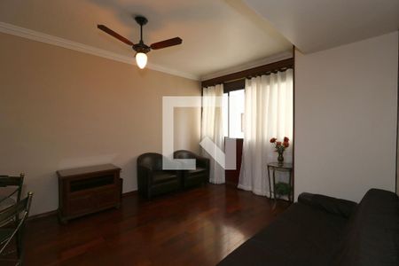 Sala de apartamento para alugar com 3 quartos, 74m² em Vila Valparaiso, Santo André