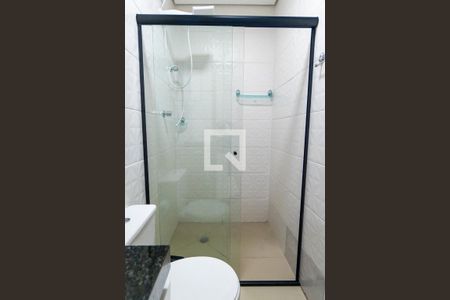 Banheiro Detalhe de kitnet/studio para alugar com 1 quarto, 30m² em Parque Jabaquara, São Paulo
