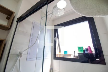 Banheiro de kitnet/studio para alugar com 1 quarto, 30m² em Campo Belo, São Paulo