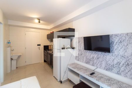 Sala de apartamento para alugar com 1 quarto, 28m² em Jardim Caravelas, São Paulo