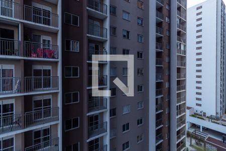 Vista Varanda Sala de apartamento para alugar com 1 quarto, 28m² em Jardim Caravelas, São Paulo