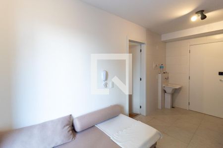 Sala de apartamento para alugar com 1 quarto, 28m² em Jardim Caravelas, São Paulo