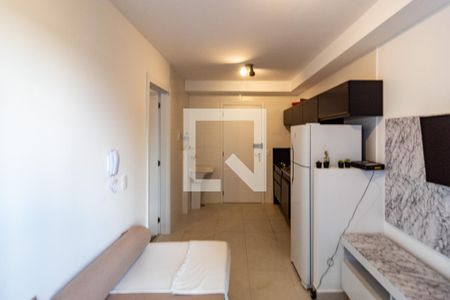 Sala de apartamento para alugar com 1 quarto, 28m² em Jardim Caravelas, São Paulo