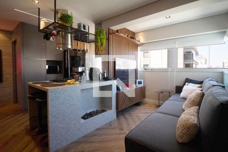 Sala de apartamento para alugar com 2 quartos, 55m² em Pinheiros, São Paulo