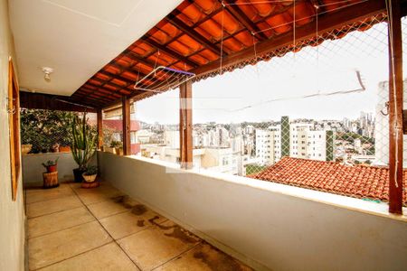 Varanda de apartamento para alugar com 4 quartos, 168m² em Santo Antônio, Belo Horizonte