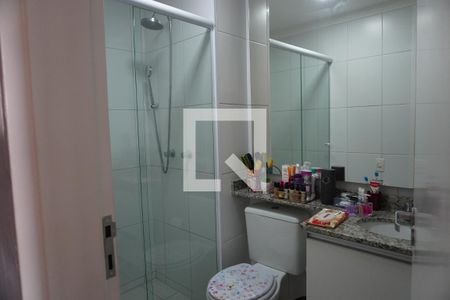 Banheiro da Suíte de apartamento à venda com 2 quartos, 54m² em Vila Andrade, São Paulo