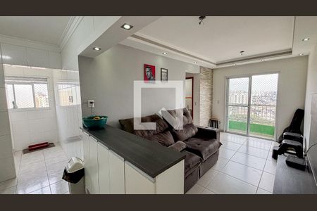Sala - Sala de Jantar de apartamento à venda com 2 quartos, 52m² em Vila Principe de Gales, Santo André
