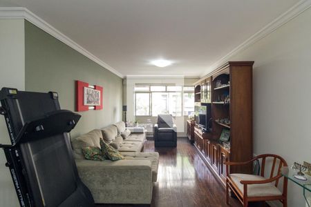 Sala de apartamento para alugar com 3 quartos, 130m² em Santa Cecilia, São Paulo