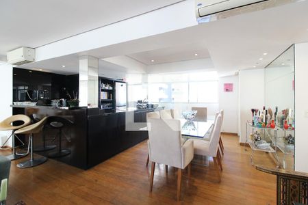 Sala/Cozinha de apartamento à venda com 3 quartos, 150m² em Jardim Paulista, São Paulo