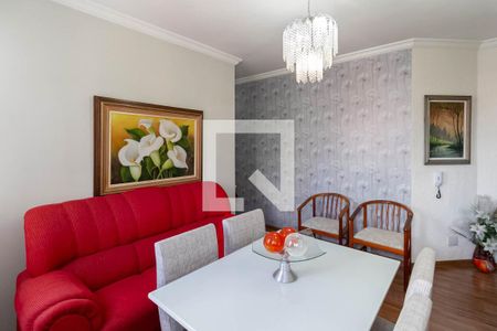 Sala  de apartamento à venda com 3 quartos, 80m² em Castelo, Belo Horizonte
