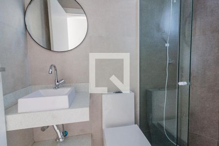Banheiro de kitnet/studio para alugar com 0 quarto, 25m² em Areias, São José