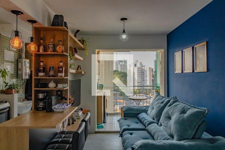 Sala de apartamento à venda com 2 quartos, 49m² em Conjunto Residencial Jardim Canaa, São Paulo