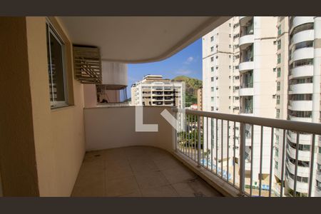 Varanda de apartamento à venda com 3 quartos, 82m² em Recreio dos Bandeirantes, Rio de Janeiro