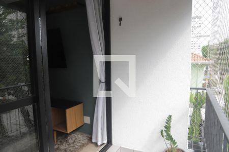 Varanda da Sala de apartamento para alugar com 2 quartos, 70m² em Vila Clementino, São Paulo