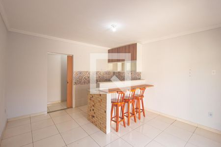 Casa para alugar com 100m², 2 quartos e 1 vagaSala/Cozinha