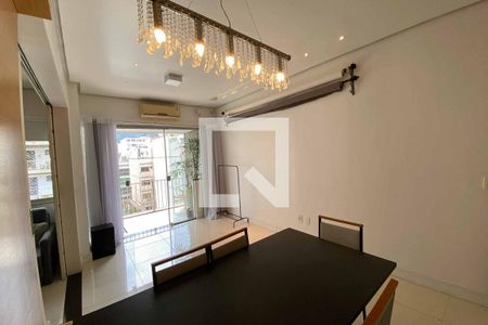 Sala de apartamento à venda com 3 quartos, 160m² em Humaitá, Rio de Janeiro