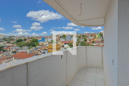 Varanda de apartamento à venda com 3 quartos, 81m² em Jardim America, Belo Horizonte