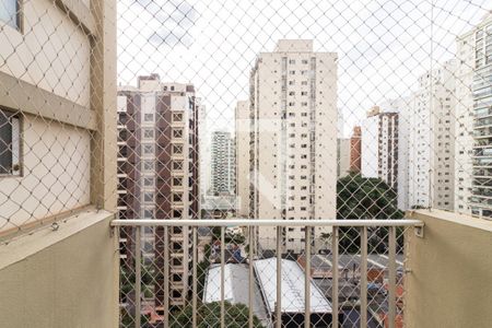 Varanda do Quarto 1 de apartamento à venda com 2 quartos, 60m² em Moema, São Paulo