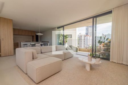 Sala de apartamento à venda com 3 quartos, 151m² em Jardim das Bandeiras, São Paulo