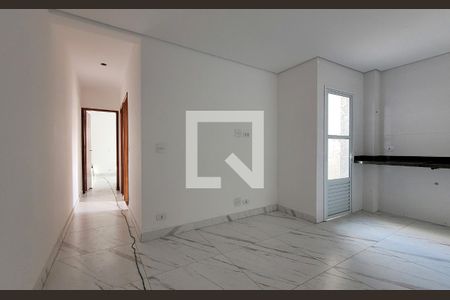 Sala de apartamento à venda com 2 quartos, 43m² em Jardim Utinga, Santo André