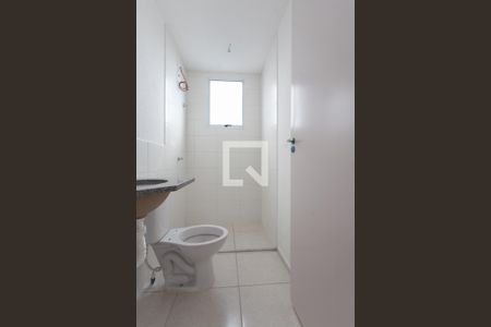 Banheiro da Suíte de apartamento à venda com 2 quartos, 55m² em Jardim Guanabara, Belo Horizonte
