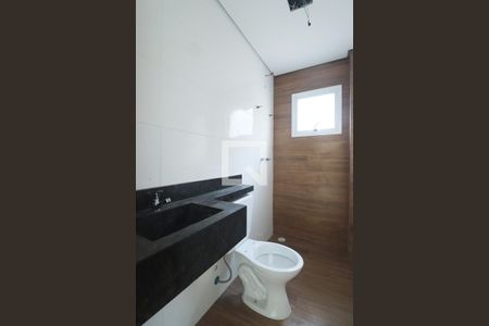 Suíte - Banheiro do Quarto 1 de apartamento à venda com 2 quartos, 43m² em Jardim Utinga, Santo André